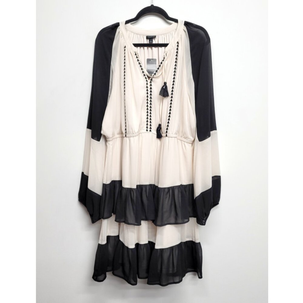 NWT Torrid 2 Mini Chiffon Double Tiered Dress 2X 18 20 - Picture 6 of 10